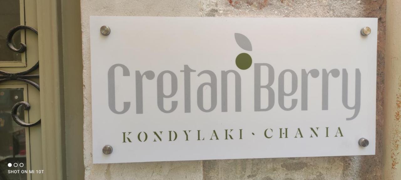 Cretan Berry Kondylaki Hotel Hriszí Aktí Haniá Kültér fotó